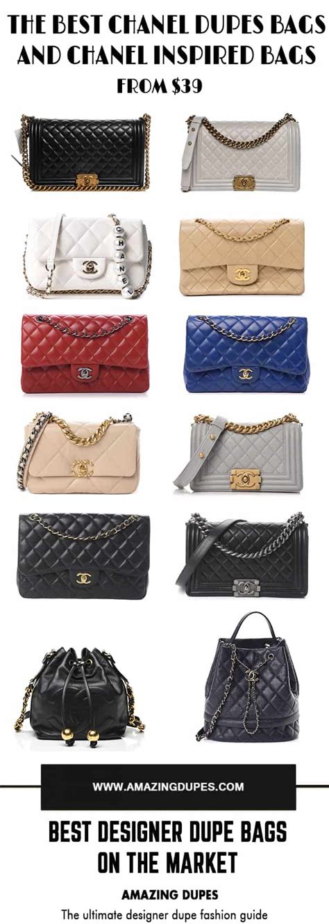 chanel wallet on a chain knock off|The Best Chanel Bag Dupes (And Where to Find Them).